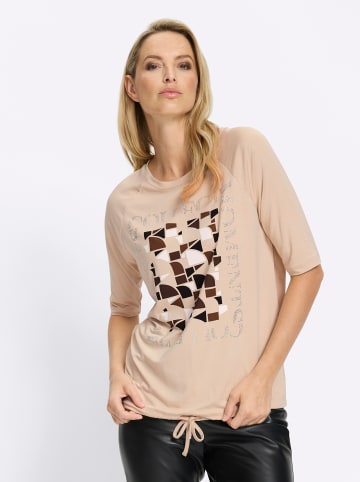 Heine 3/4-Arm-Shirt in sand