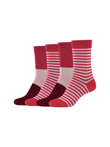 camano Socken 4er Pack ca-soft in rose wine