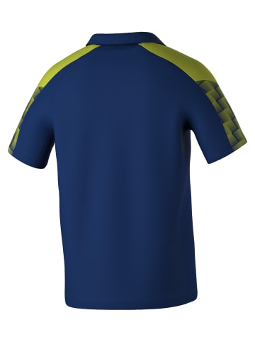 erima Herren Poloshirt in new navy/lime