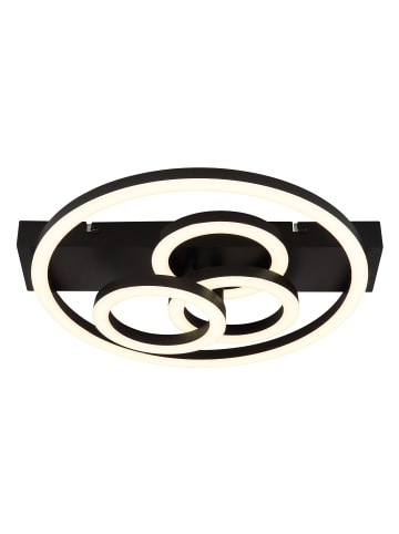 Globo lighting Deckenleuchte "DARRYL I" in black