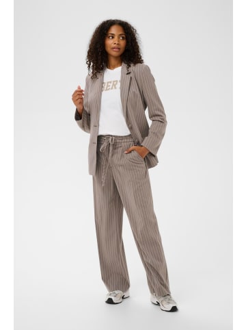 Kaffe Hose KAmeril Classic fit in Beige Pinstripe