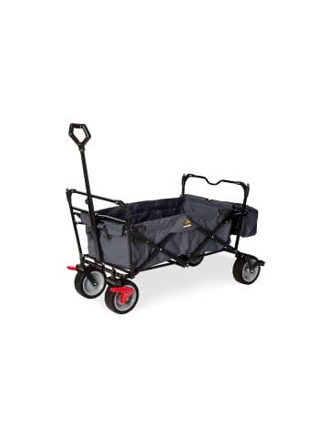 Pinolino Klappbollerwagen Paxi dlx mit Bremse in Grau, 124 x 59 x 102 cm