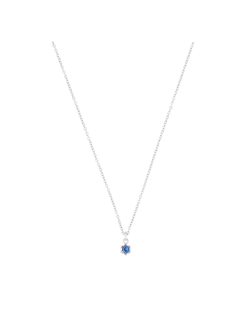 Prinzessin Lillifee Kette mit Anhänger Silber 925, rhodiniert in Blau