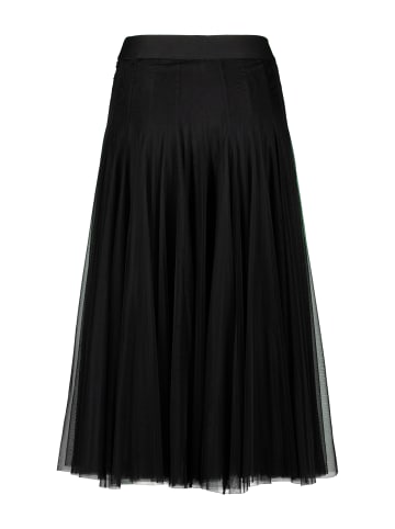 Zero Meshrock mit Gummibund in Black Beauty