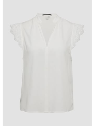 QS Bluse in 0200_ecru