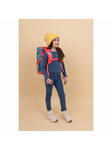 Belmil 4tlg-Set: Schulranzen Set Compact Sea Queen in Rosa H37xL30xT19 cm