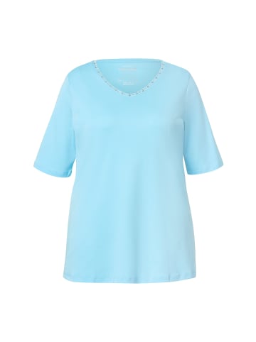 Ulla Popken Shirt in aqua