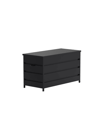 ebuy24 Auflagenbox Nisis Schwarz 130 x 60 cm