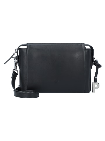 PICARD Bali Umhängetasche Leder 22.5 cm in schwarz