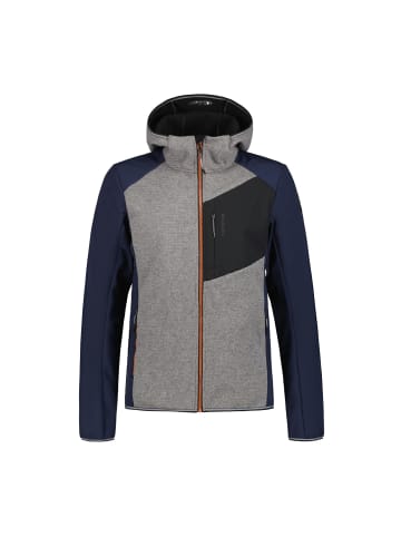 Icepeak Softshelljacke mit Kapuze Danfort in Blau