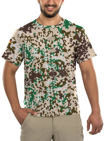 Normani Outdoor Sports Herren Tactical T-Shirt Tropen in Flecktarn-Arid