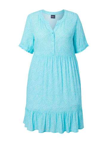 Ulla Popken Kleid in tiefes aqua