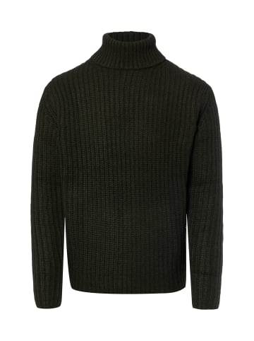 Finshley & Harding London Strickpullover in khaki - 0002