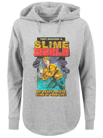 F4NT4STIC Oversized Hoodie Todd's Adventures In SlimeWorld in grau