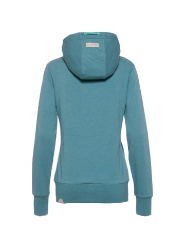 ragwear Sweatjacke Paya in light aqua