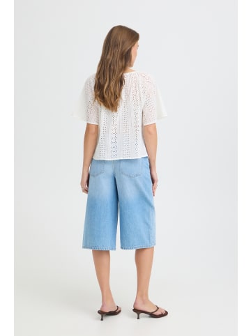 b. young Kurzarm-Bluse BYXFAIZA Loose fit in Snow White