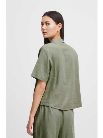 ICHI IHLINO SH Regular fit in Vetiver