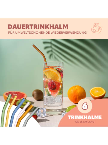 bremermann 6er Glas-Trinkhalme