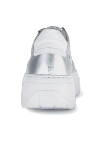 Gabor Plateau Schnürschuhe in Silber