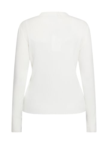 usha BLACK LABEL Damen Cardigan in Wollweiss