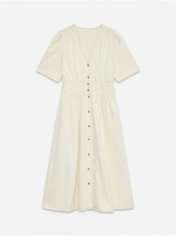Vero Moda Jeanskleid in Ecru