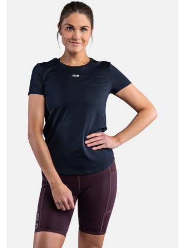 CLN Athletics T-Shirt Feather in midnight blue