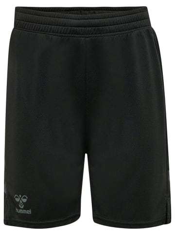 Hummel Hummel Verstellbare Taille Kurze Hose Hmlongrid Fußball Kinder in JET BLACK/FORGED IRON