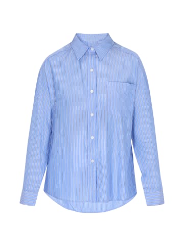 SANIKA Women Shirt in Blue Stripes