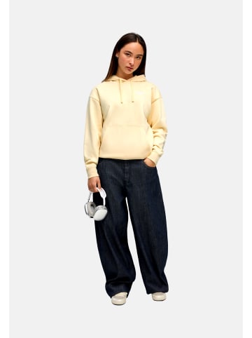 Puma Sweatshirt 'ESS Small No. 1 Logo Comfort' in gelb