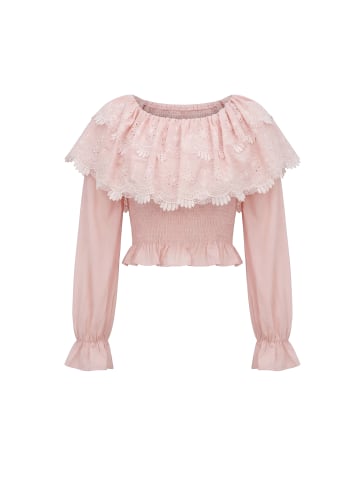 ebeeza Women Blouse in Rose