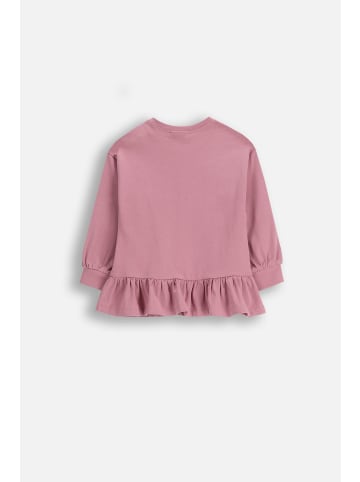 Coccodrillo Langarmshirt in gedämpftes Rosa