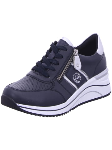 remonte Schnürhalbschuh in blau