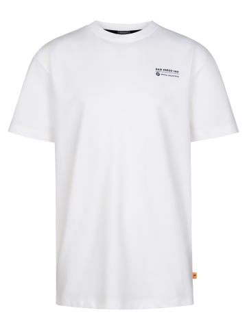 Petrol Industries T-Shirt mit Rückenprint Charro in Weiß