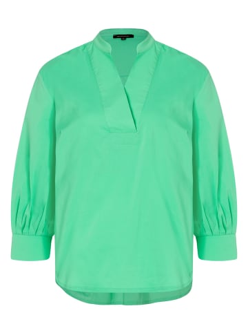 More & More Stretchbluse in march green