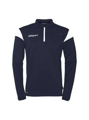 uhlsport  1/4 ZIP TOP Squad 27 Kids in marine/weiß