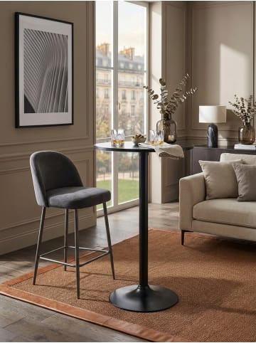 KADIMA DESIGN Design Bartisch Stehtisch Ø 60 cm Metall / Holz