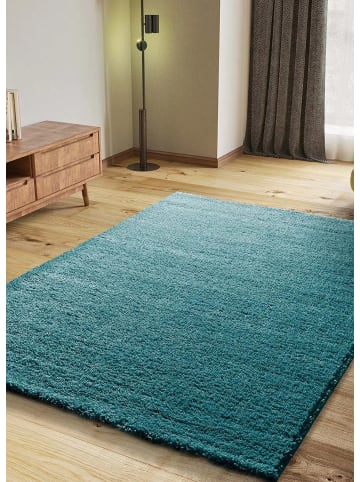 Atticgo Hochflor-Teppich ATLAS in blau