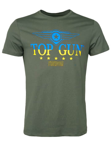 TOP GUN T-Shirt TG22011 in olive