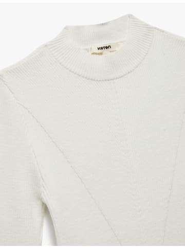 KOTON SWEATERS BSC in Ekru