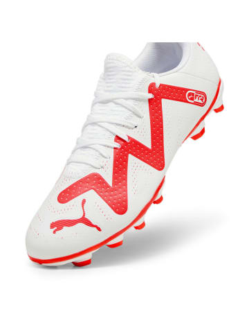 Puma Fußballschuhe Future Play FG/AG in Weiß