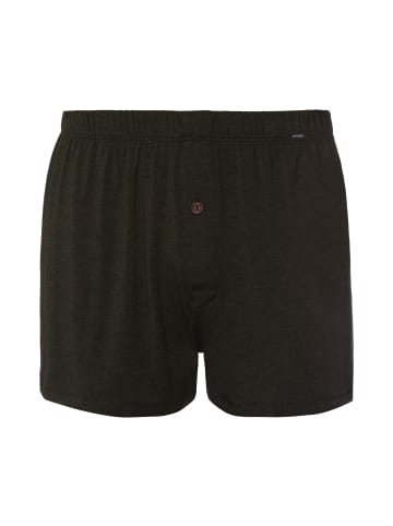 Hanro Boxer Casuals Daywear in earthy ink melange