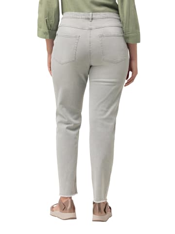 Ulla Popken Jeans in light grey denim