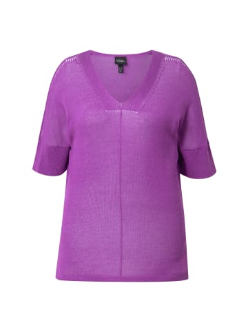 Ulla Popken Pullover in violett