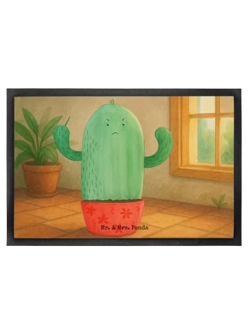Mr. & Mrs. Panda fußmatte Kaktus Wut Design ohne Spruch in Weiß
