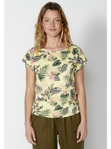 KOROSHI KURZÄRMELIGES OBERTEIL in gelb