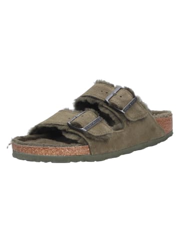 Birkenstock Tieffußbett Pantolette in grün