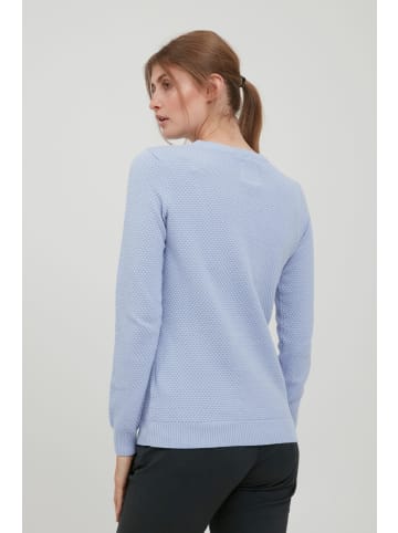 Oxmo Strickpullover in blau