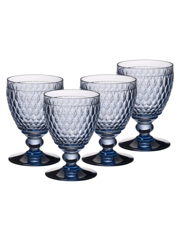 Villeroy & Boch 4er Set Wassergläser Boston Coloured in – 400 ml in Blau