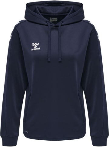 Hummel Hummel Kapuzenpullover Hmlcore Multisport Damen Atmungsaktiv Schnelltrocknend in MARINE