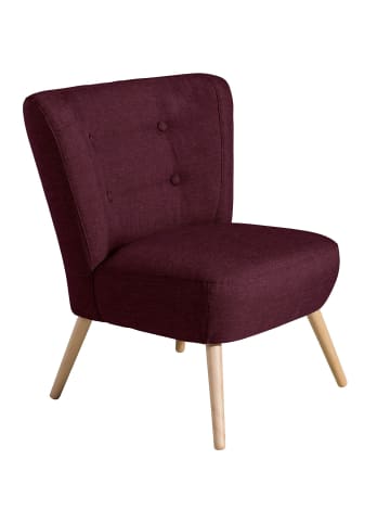 others SESSEL Kassi Bezug Flachgewebe Buche natur / burgund